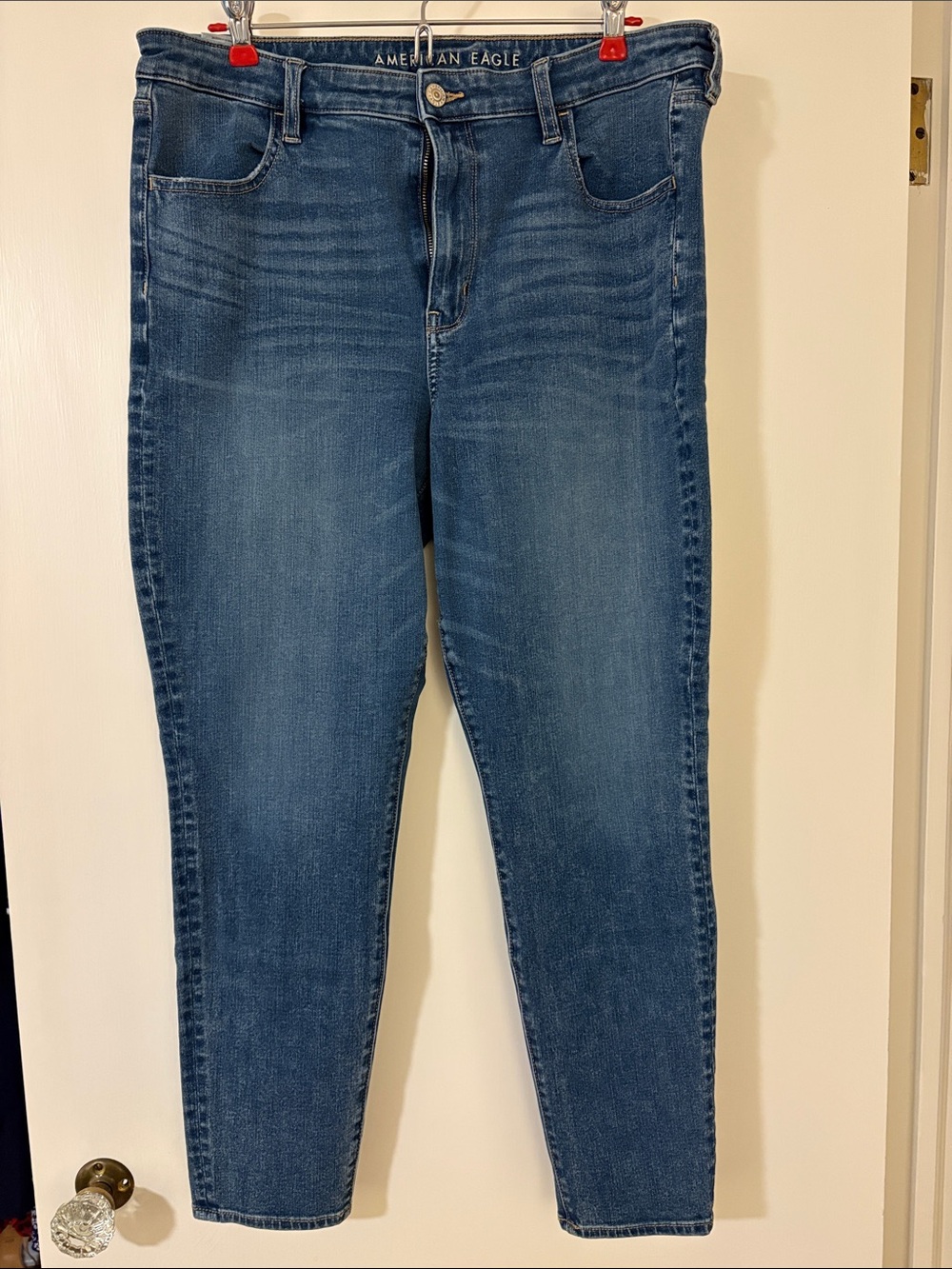 American Eagle Super High-Rise 360 Next Level Stretch Jeans - 16 Regular